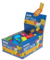 Kevron Keytags Plastic Tub Assorted ID5AC100Z (PK100)