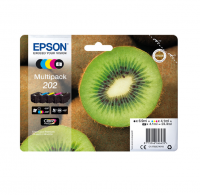 Epson 202 Multipack Bk/C/Y/M/Photo Ink Cartridge