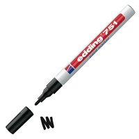 Edding 751 Paint Marker Black PK10