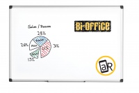 Bi-Office Maya Dry Wipe Aluminium Framed WTbrd 150x120cm DD