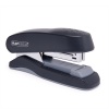 Rapesco Flat Clinch Half Strip Stapler Black